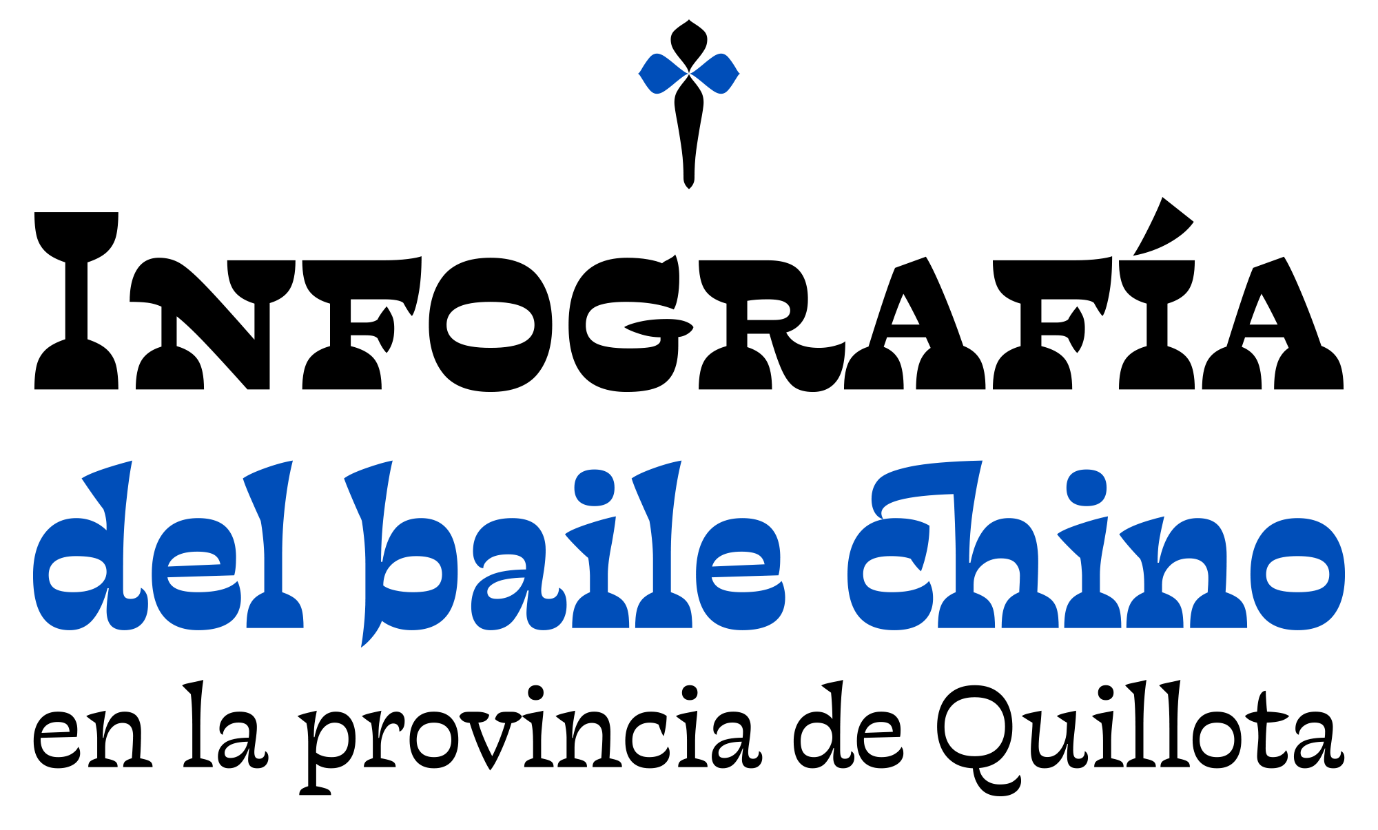 Infografía del baile Chino
